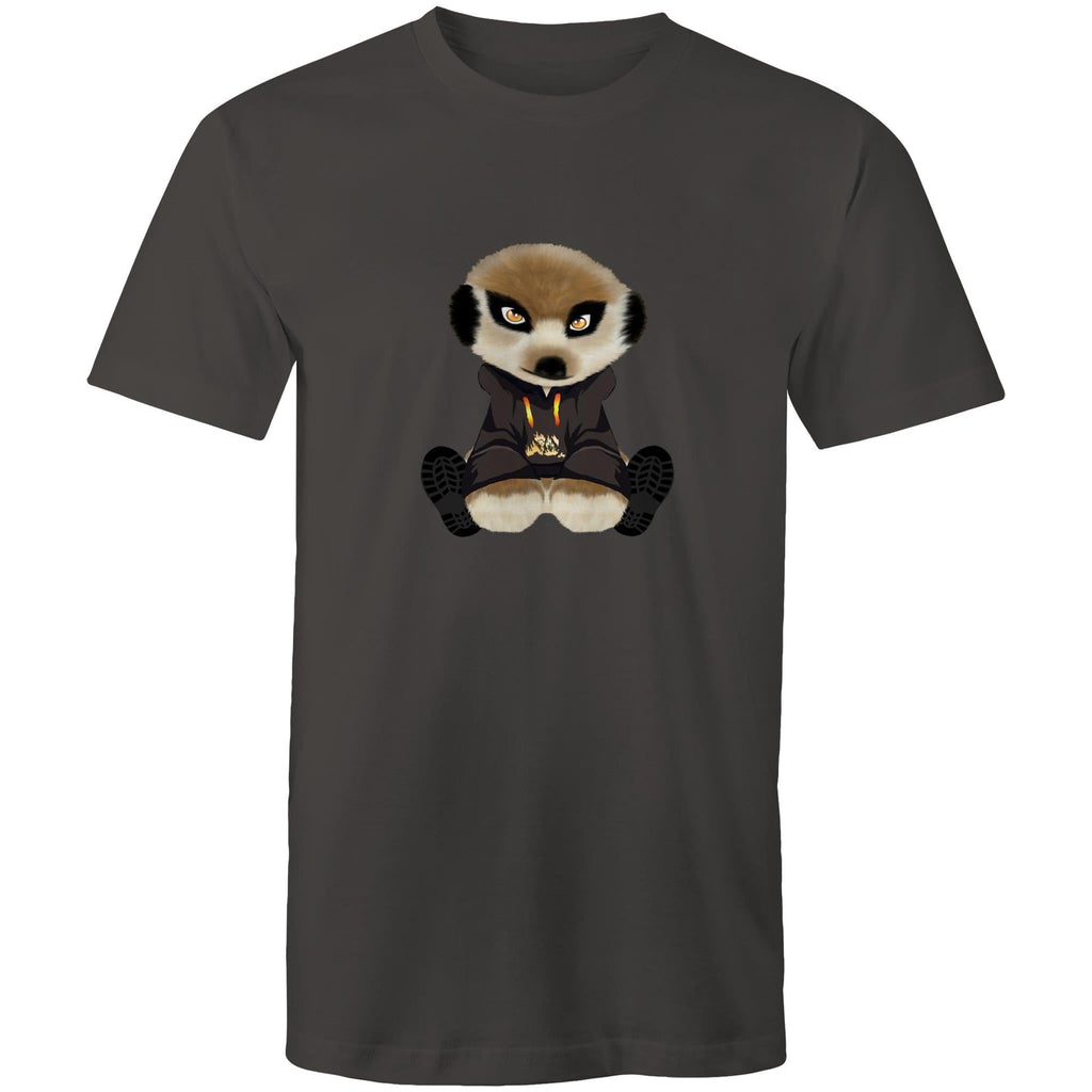 Meerkat in Hoodie AS Colour Staple - Mens T-Shirt Ogo Merch