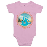 Beach Hydra AS Colour Mini Me Baby Onesie Romper Ogo Merch