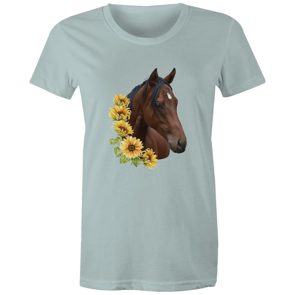 Sunflower Horse AS Colour - Women's Maple Tee Ogo Merch