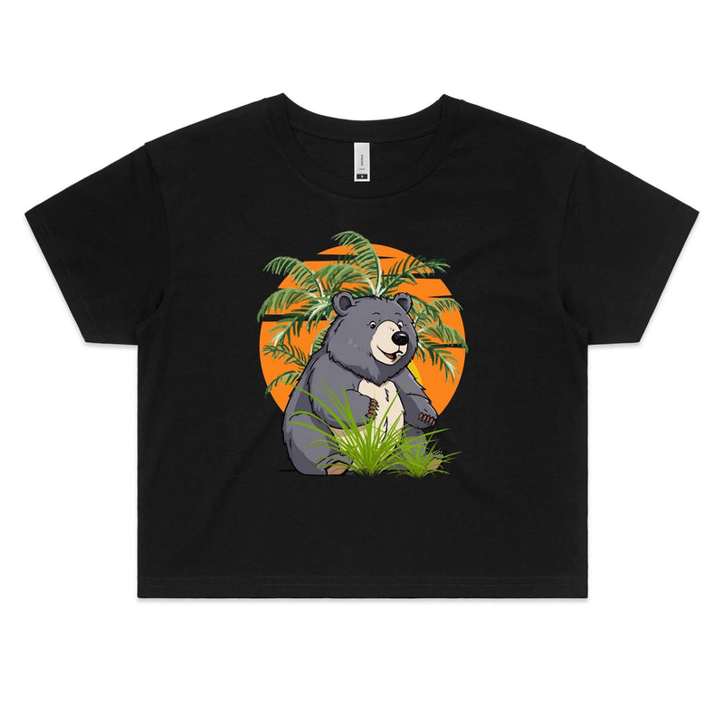 Bear AS Colour - Women's Crop Tee Ogo Merch
