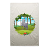 Hippogriff AS Colour Tea Towel Ogo Merch