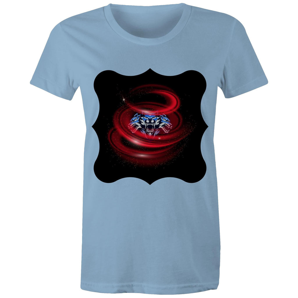 Cerberus Swirl AS Colour Women's Maple Tee Ogo Merch
