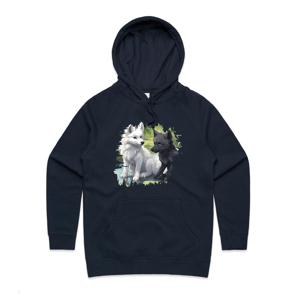 Two Wolves AS Colour Women's Supply Hood Ogo Merch