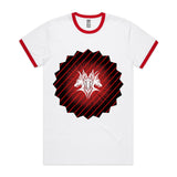 Glowing Cerberus AS Colour Staple Ringer Tee Ogo Merch
