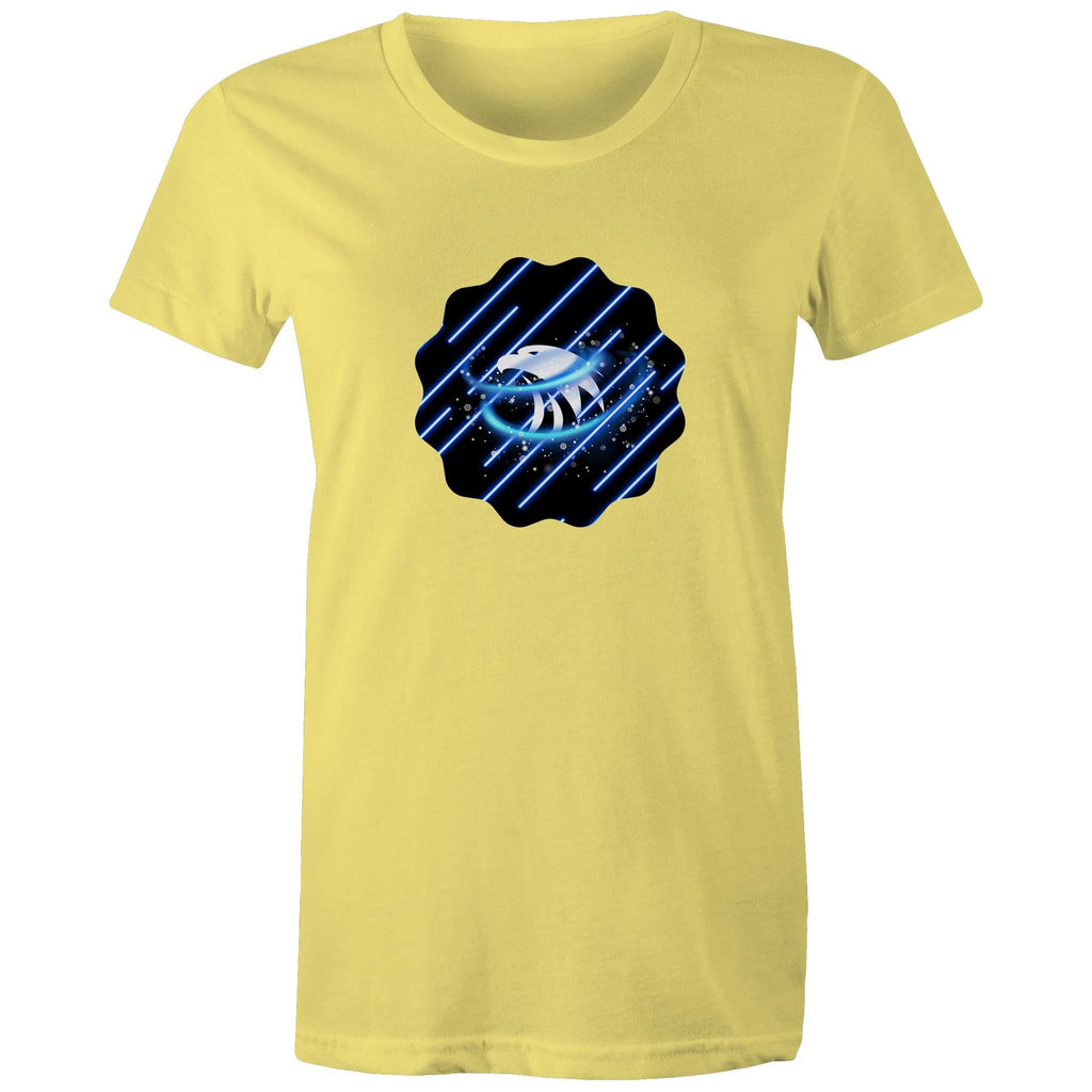 Blue Swirl Eagle AS Colour - Women's Maple Tee Ogo Merch