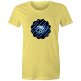 Blue Swirl Eagle AS Colour - Women's Maple Tee Ogo Merch