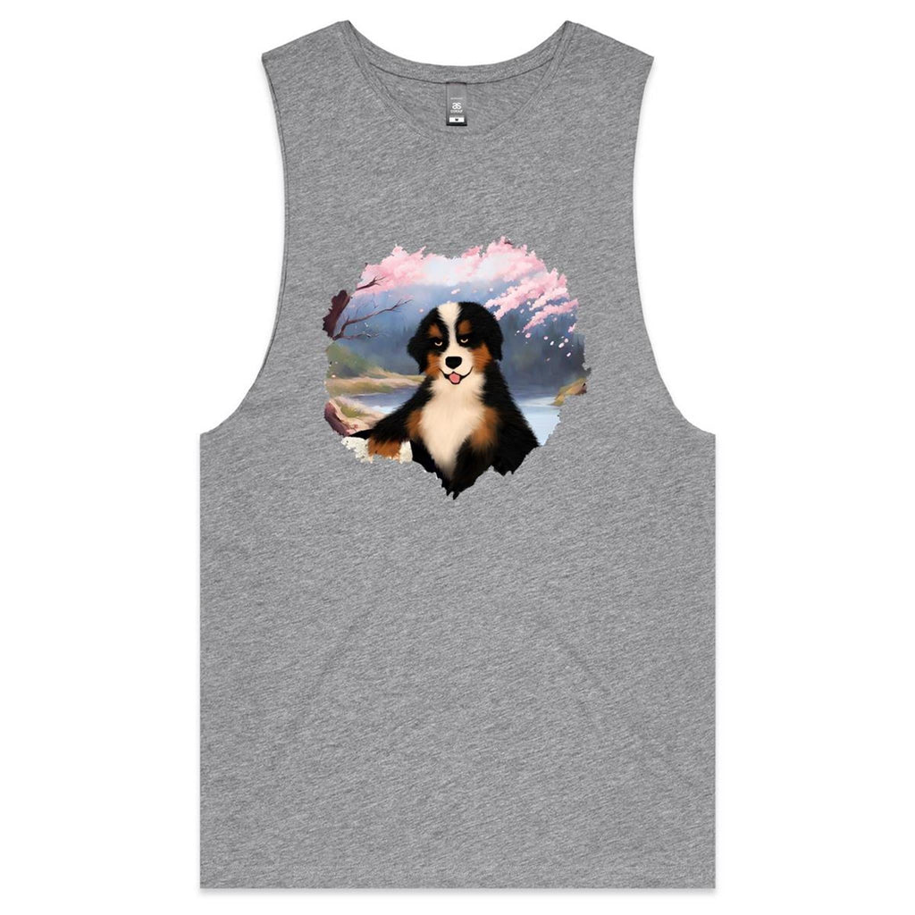 Dog AS Colour Barnard Mens Tank Top Tee Ogo Merch