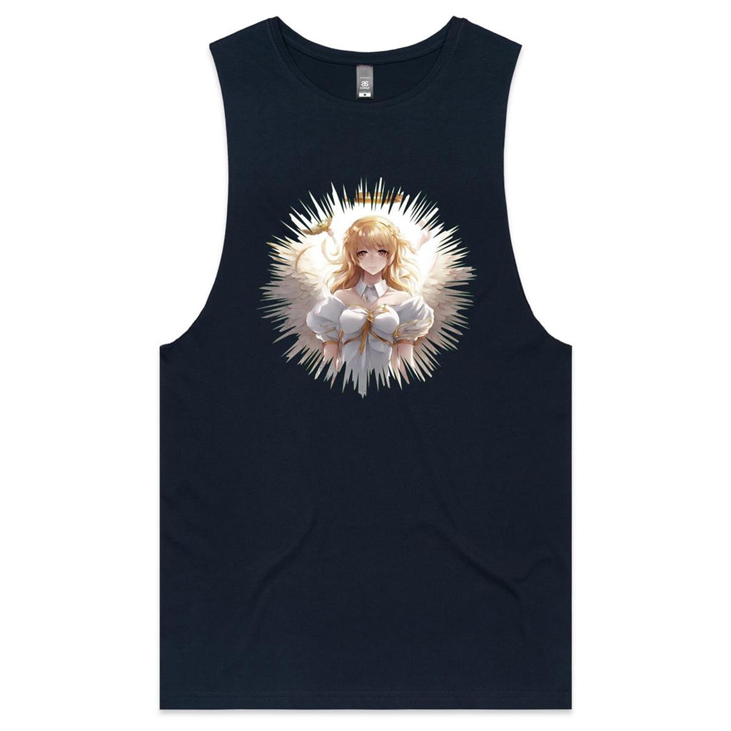 Angel Girl AS Colour Barnard - Mens Tank Top Tee Ogo Merch