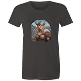 Viking Girl AS Colour - Women's Maple Tee Ogo Merch