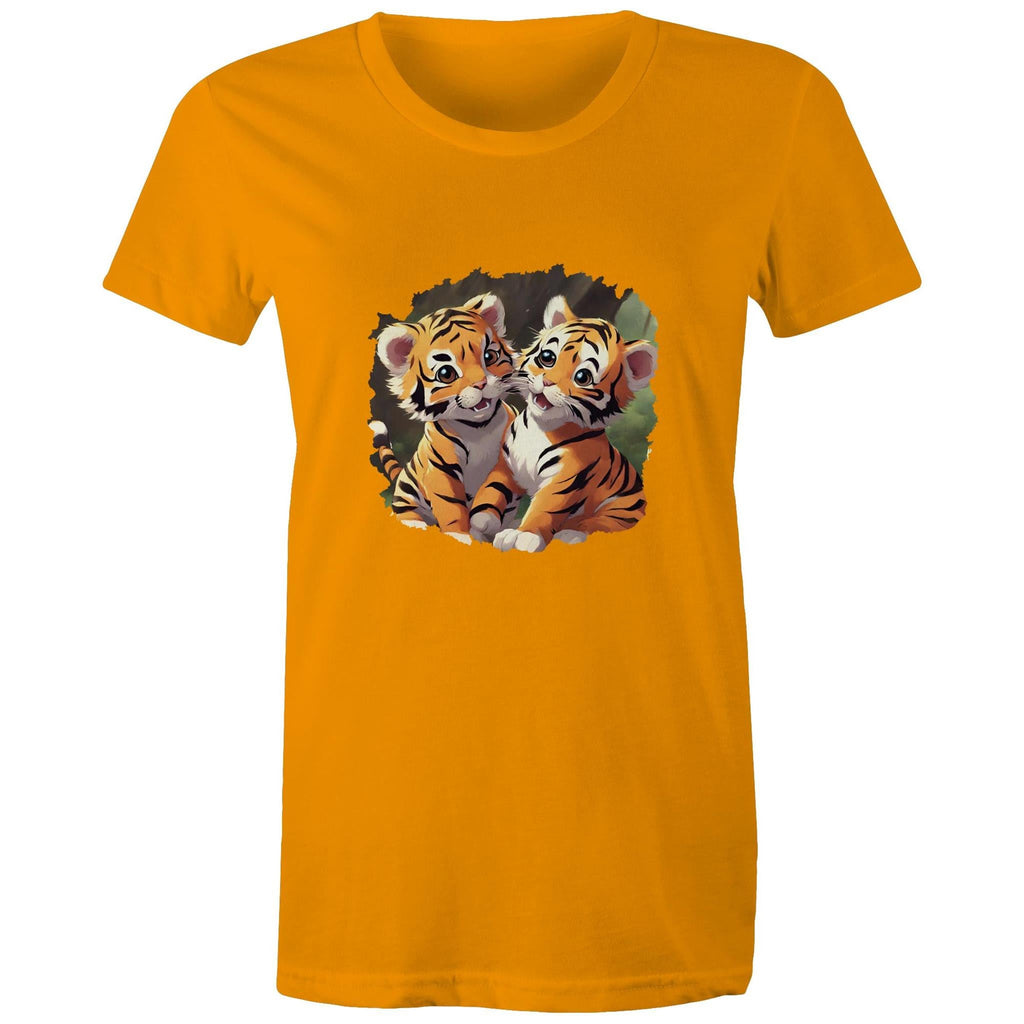 Baby Tigers AS Colour - Women's Maple Tee Ogo Merch