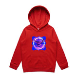 Eagle in Swirl AS Colour - Youth Supply Hood Ogo Merch