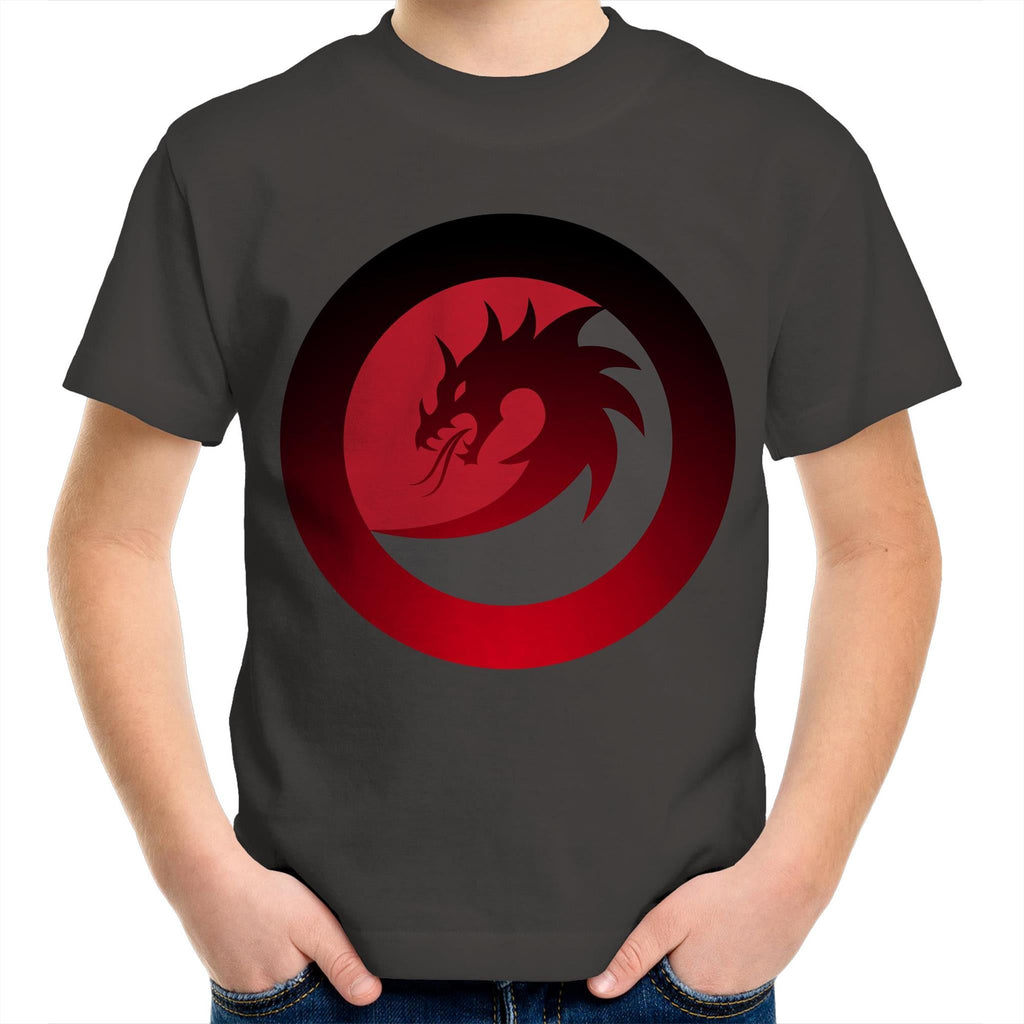 Dragon Shadow AS Colour Kids Youth TShirt Ogo Merch