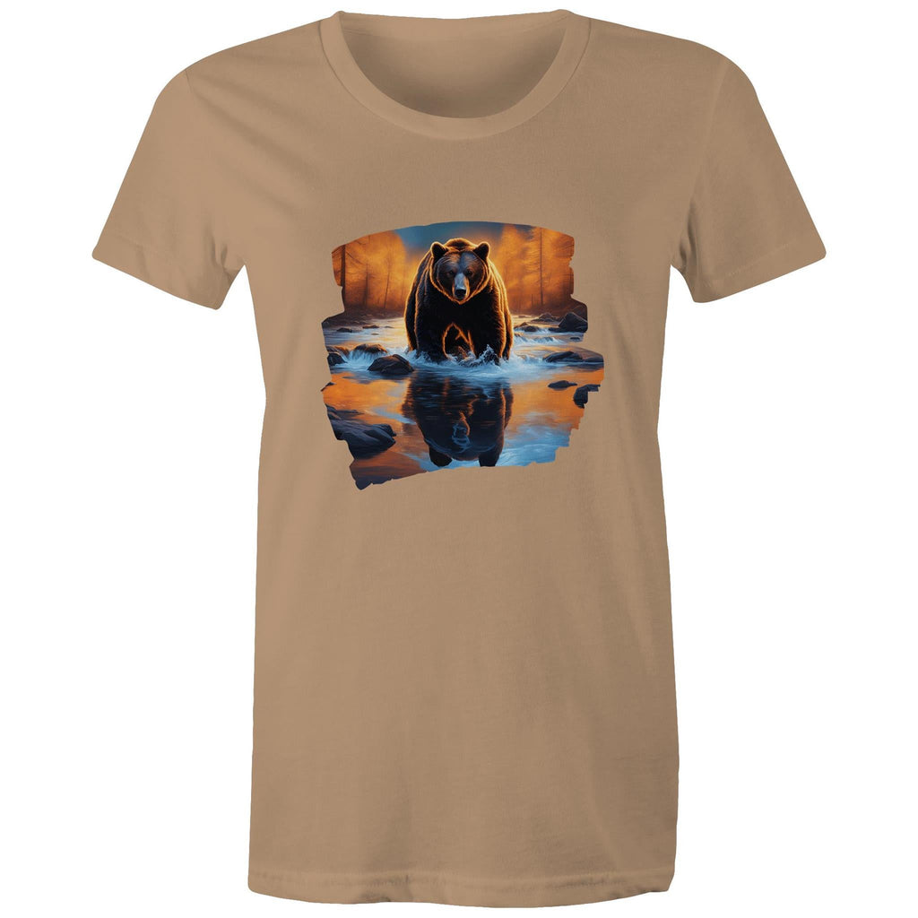 Water Bear AS Colour - Women's Maple Tee Ogo Merch