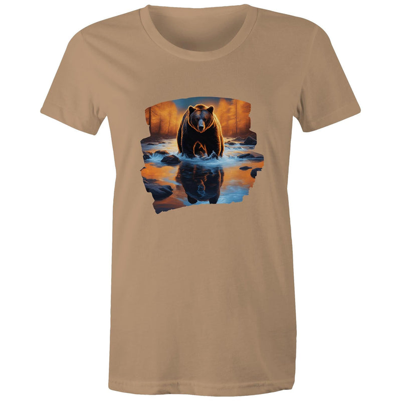 Water Bear AS Colour - Women's Maple Tee Ogo Merch