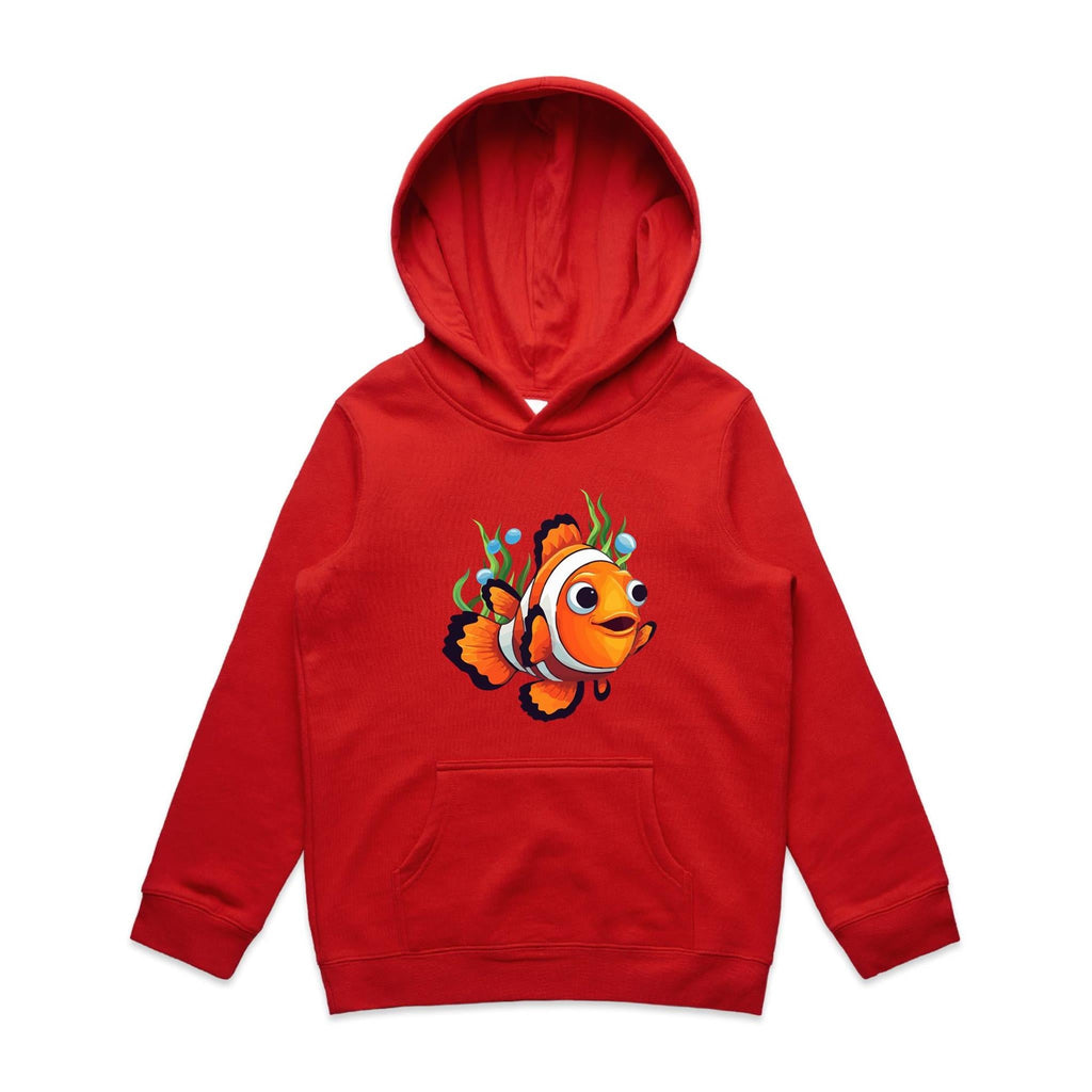 Clown Fish AS Colour - Youth Supply Hood Ogo Merch