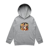 Baby Tigers AS Colour - Youth Supply Hood Ogo Merch