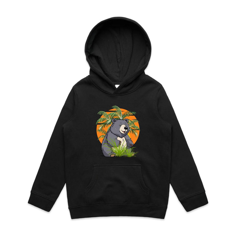 Bear AS Colour - Youth Supply Hood Ogo Merch