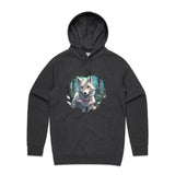 Wolf Print AS Colour Supply Hood Ogo Merch