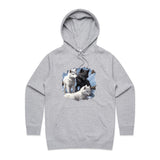 Three Wolves AS Colour Women's Supply Hood Ogo Merch