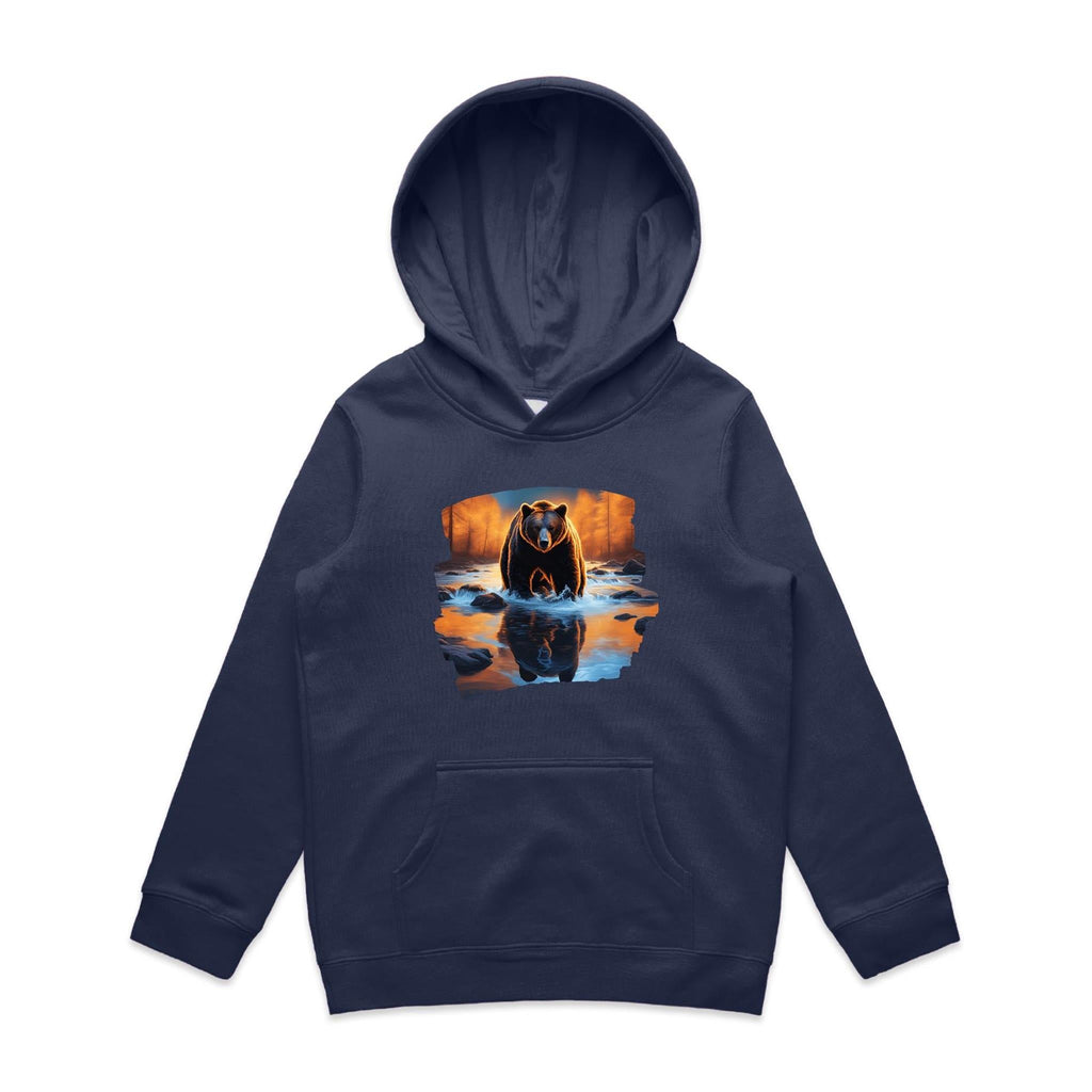 Water Bear AS Colour - Youth Supply Hood Ogo Merch