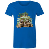 Beach Chipmunks AS Colour - Women's Maple Tee Ogo Merch
