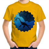 Plesiosaur AS Colour Kids Youth TShirt Ogo Merch