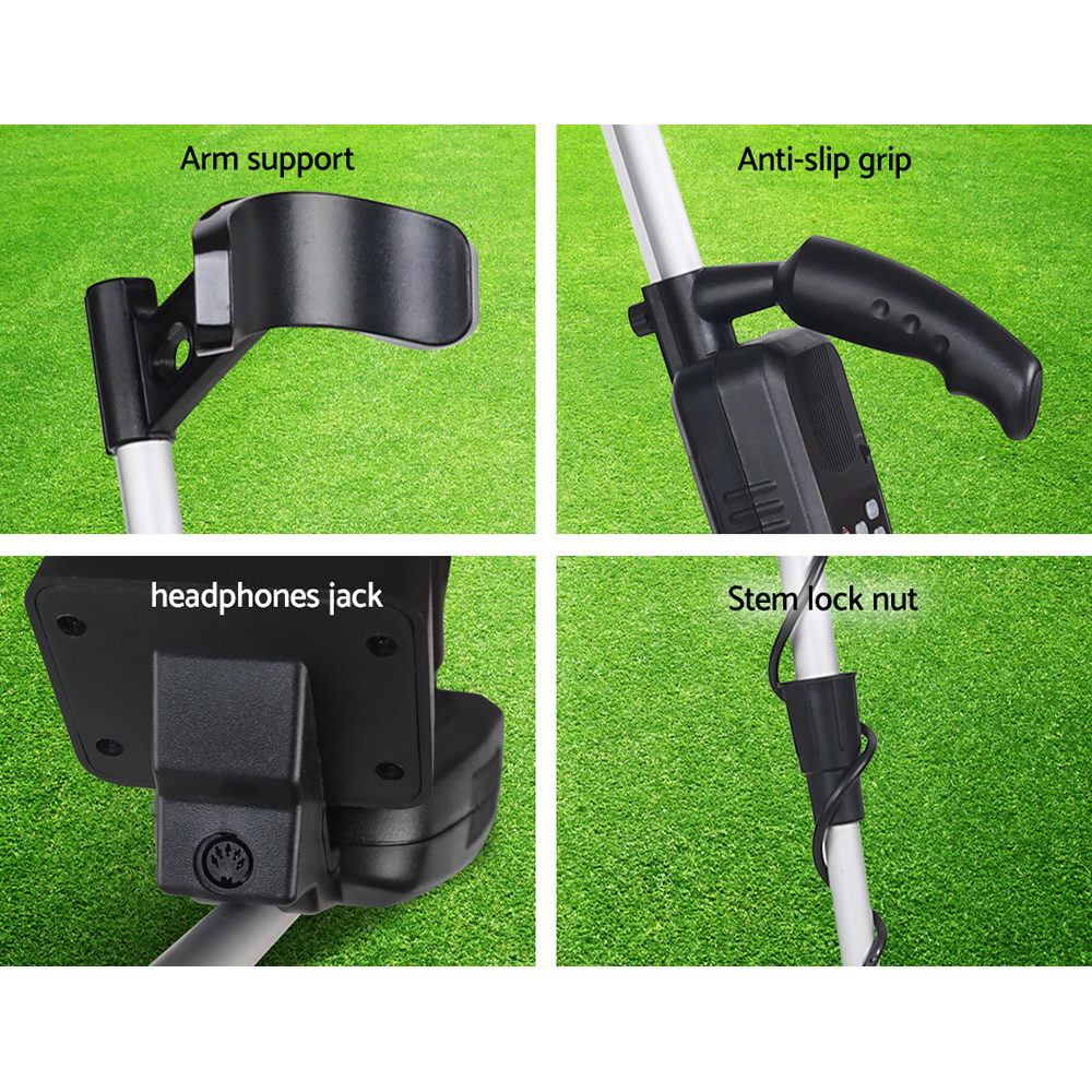 Metal Detector 180MM Deep Sensitive Waterproof Treasure Hunter Gold Digger Dropshipzone