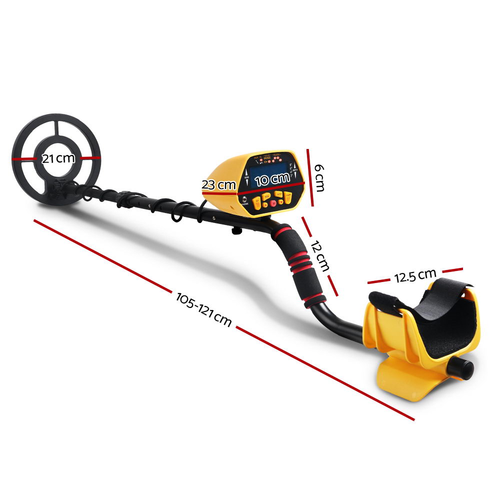 Metal Detector 180MM Deep Sensitive Waterproof Treasure Hunter Gold Digger Yellow Dropshipzone