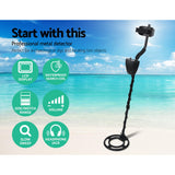 Metal Detector 220MM Deep Sensitive Waterproof Treasure Hunter Gold Digger Dropshipzone