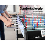 4FT Soccer Table Foosball Football Game Home Family Party Gift Playroom Blue Dropshipzone