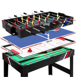 4-in-1 Games Table Soccer Foosball Pool Table Tennis Air Hockey Home Party Gift Dropshipzone