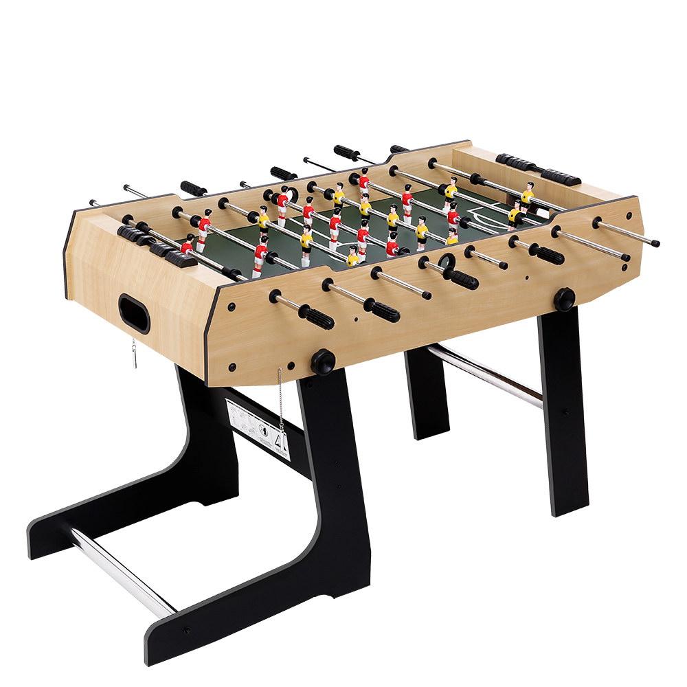 4FT Soccer Table Foosball Football Game Home Family Party Gift Playroom Foldable Dropshipzone