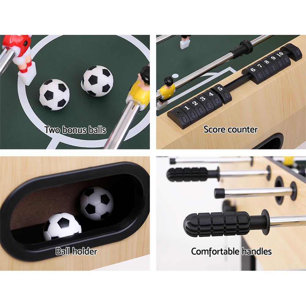 4FT Soccer Table Foosball Football Game Home Family Party Gift Playroom Foldable Dropshipzone