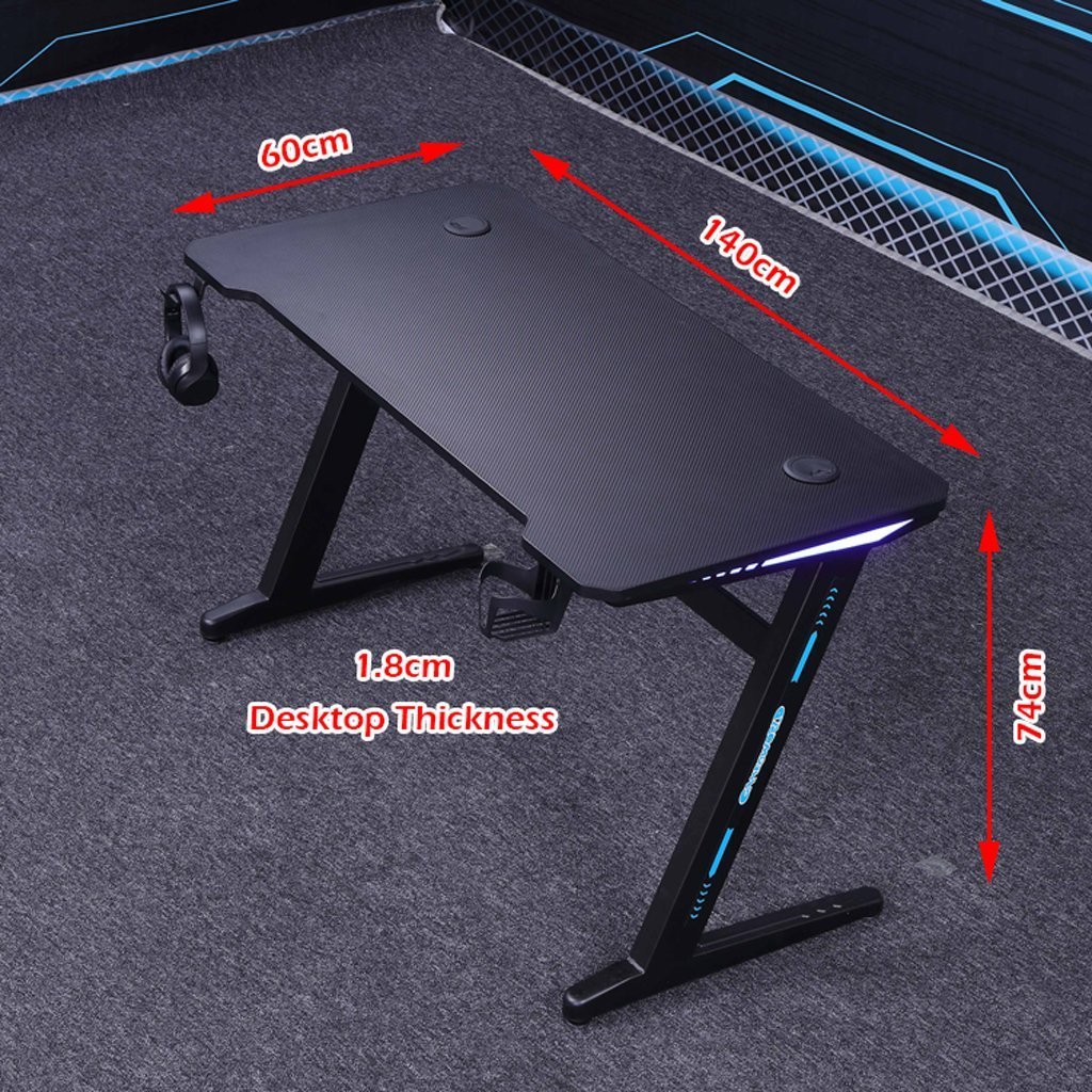 140cm RGB Gaming Desk Dropshipzone
