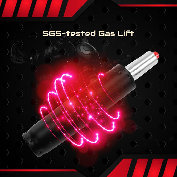 Gaming Chair Racer Recliner Large Black Red Dropshipzone