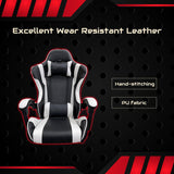 Gaming Chair Racer Recliner Large Black Red Dropshipzone