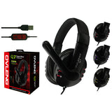 OVLENG Q7 USB Computer Headphones with Mic and Volume Control Dropshipzone