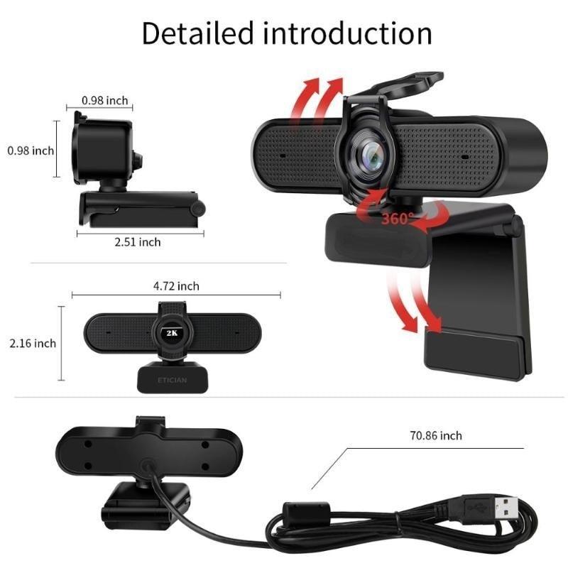WEB Camera C930 Full HD 1440P Dropshipzone