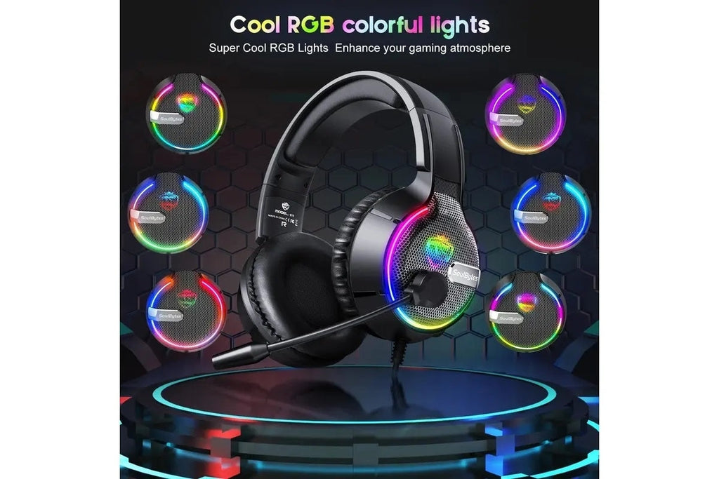 SoulBytes S19 RGB Gaming Headphones Dropshipzone