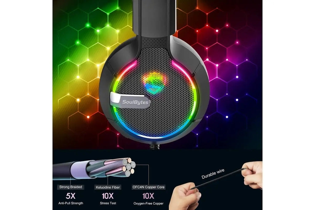 SoulBytes S19 RGB Gaming Headphones Dropshipzone