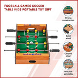 Foosball Games Soccer Table Kids Portable Toy Gift Dropshipzone