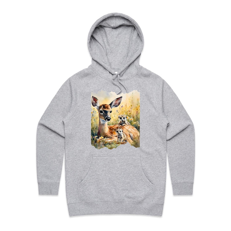 Deer and Meerkats AS Colour - Women's Supply Hood Ogo Merch