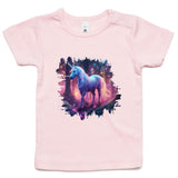 Pretty Unicorn AS Colour Infant Wee Tee