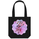 Nine Tailed Fox AS Colour Carrie Canvas Tote Bag