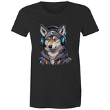 Gaming Wolf AS Colour Women's Maple Organic Tee