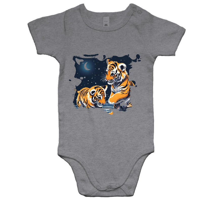 Tigers AS Colour Mini Me - Baby Onesie Romper Ogo Merch