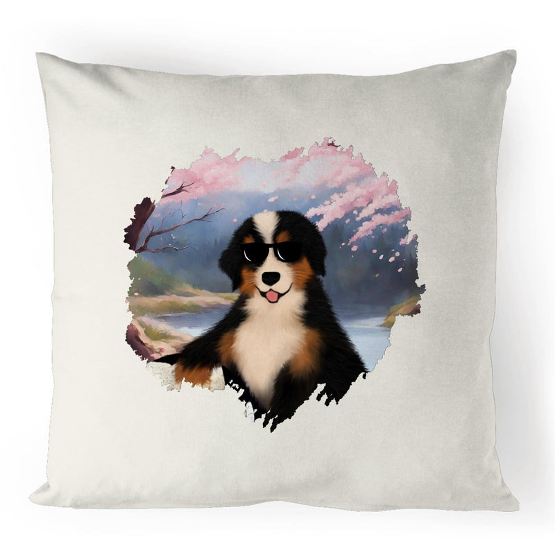 Cool Dog 100% Linen Cushion Cover Ogo Merch