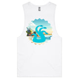 Beach Hydra AS Colour Barnard Mens Tank Top Tee