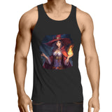 Witch AS Colour Lowdown - Mens Singlet Top