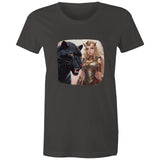 Panther and Elf AS Colour - Women's Maple Tee